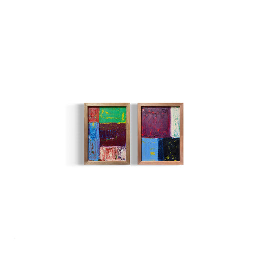 Untitled (Geometric No.1) [diptych]